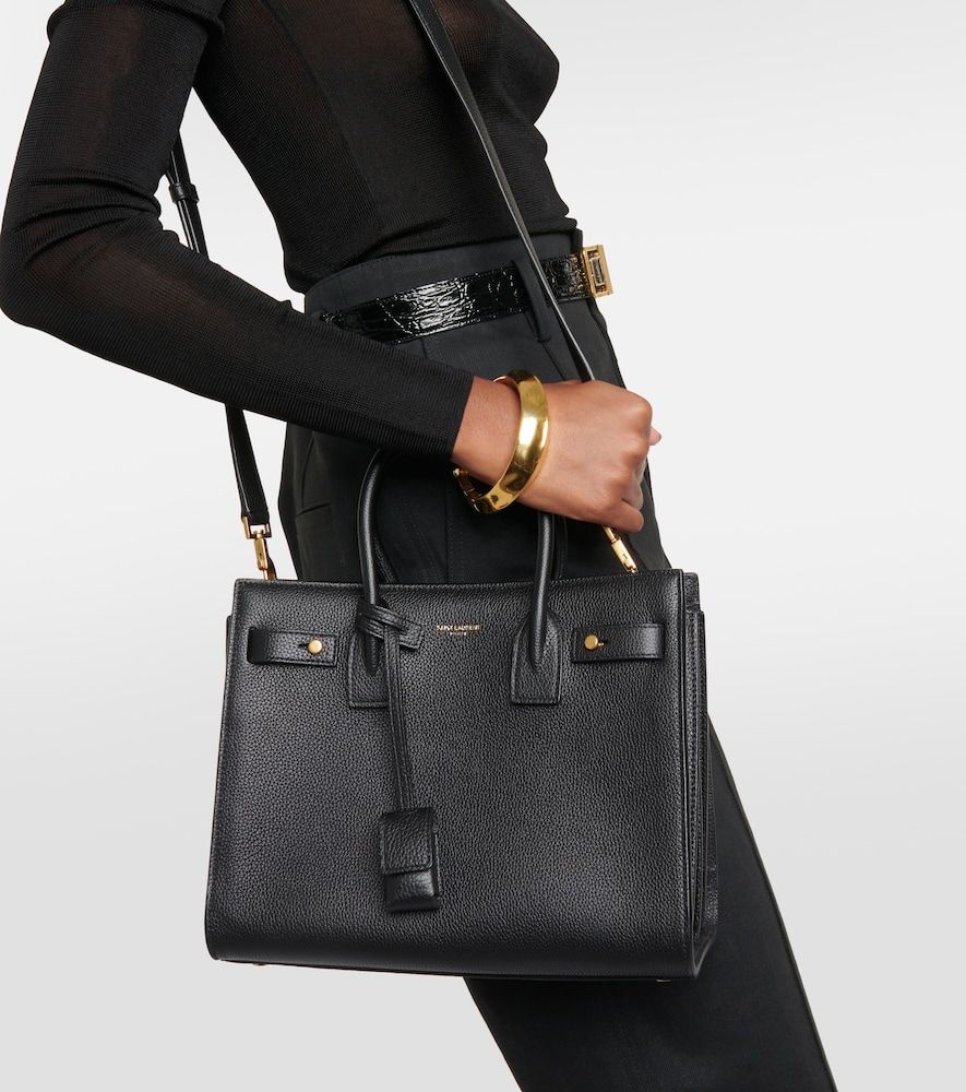 Borsa Sac De Jour Baby in pelle - Saint Laurent - Modalova