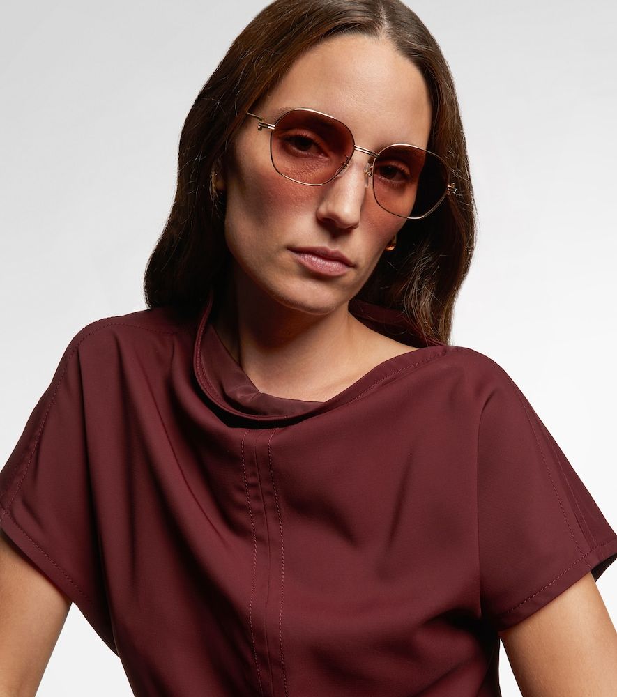 Gafas de sol ovaladas Première de Cartier - Cartier Eyewear Collection - Modalova