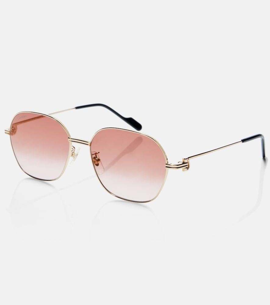 Gafas de sol ovaladas Première de Cartier - Cartier Eyewear Collection - Modalova