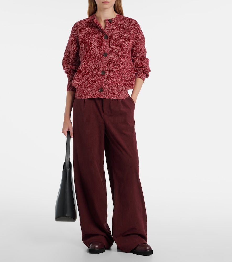 Cardigan Patricia in maglia a coste - Varley - Modalova