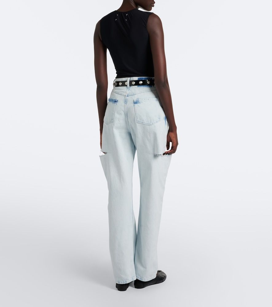 Jeans barrel con cut-out - Maison Margiela - Modalova