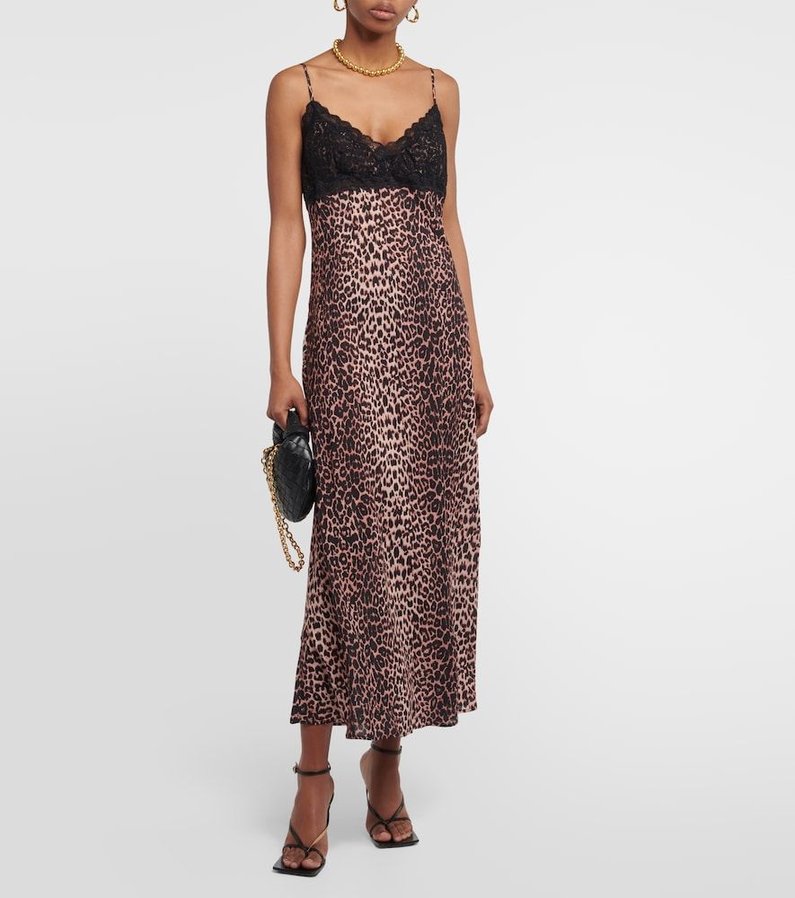 Abito sottoveste Attiya con stampa - Rixo - Modalova