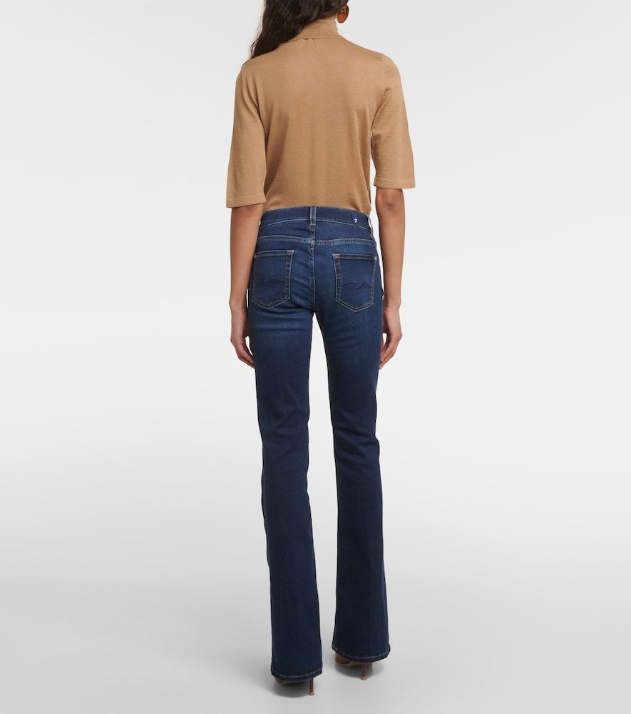 Jeans bootcut a vita media - 7 For All Mankind - Modalova