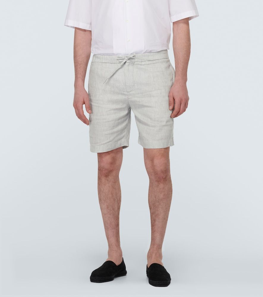 Felipe linen and cotton shorts - Frescobol Carioca - Modalova