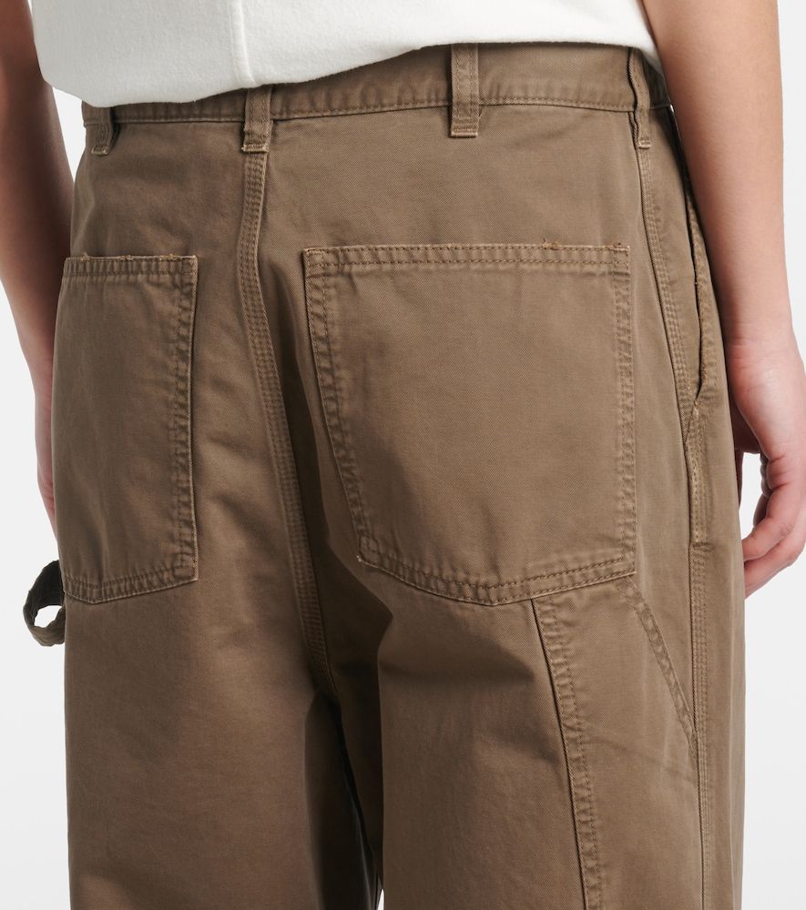 Pantalones anchos Sharka de gabardina de algodón - The Row - Modalova