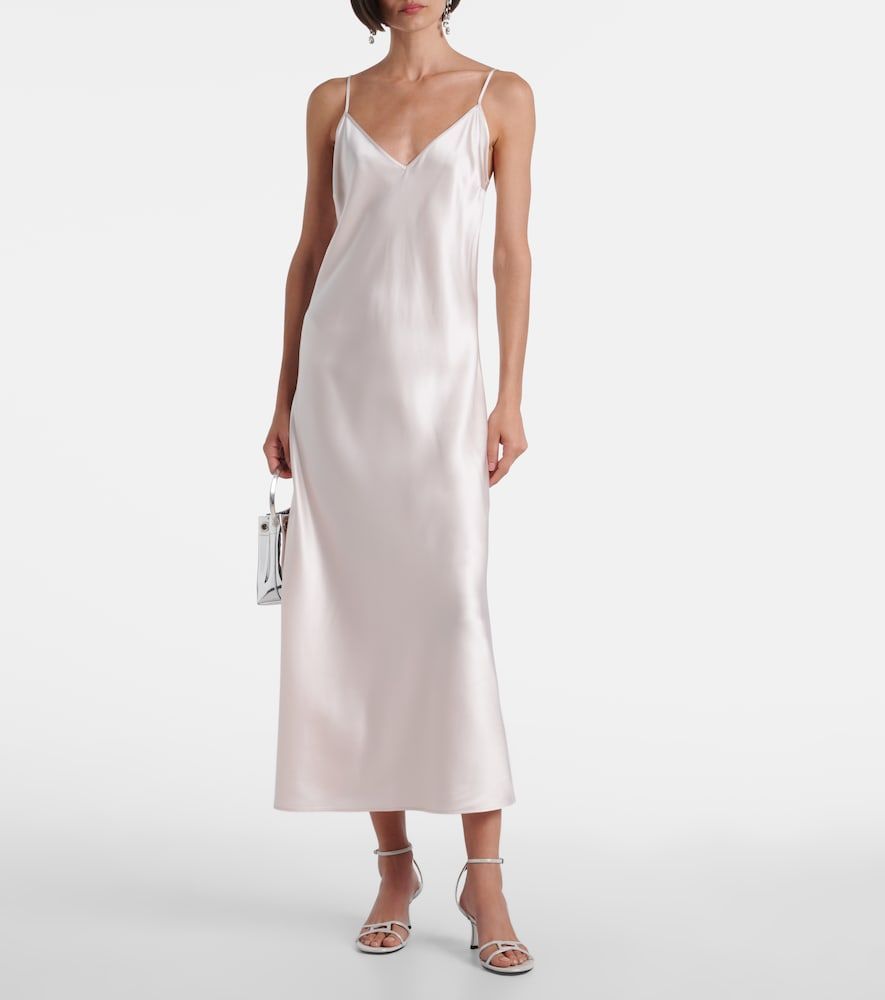 Abito sottoveste in raso di seta - Joseph - Modalova