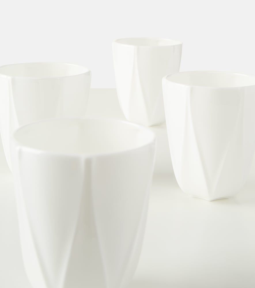 Set de 4 tazas Folio de porcelana - Zaha Hadid Design - Modalova