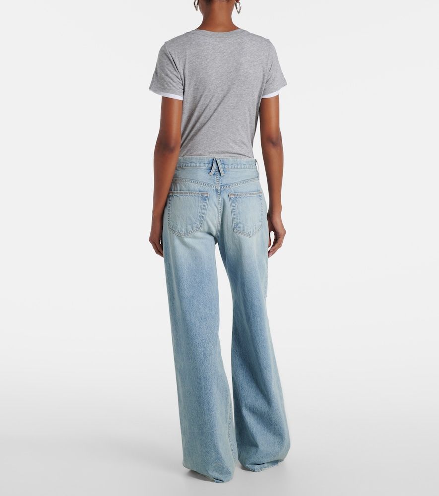 Mid-Rise Wide-Leg Jeans Nico - SLVRLAKE - Modalova