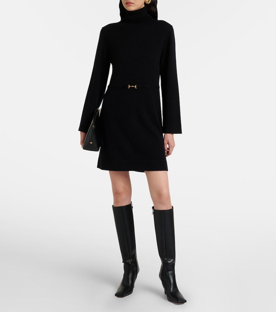 Abito corto Elliette in lana e cashmere - Rixo - Modalova