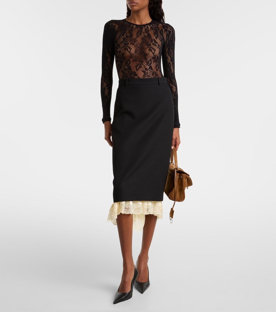 Pumps Avenue 90 aus Leder - Balenciaga - Modalova