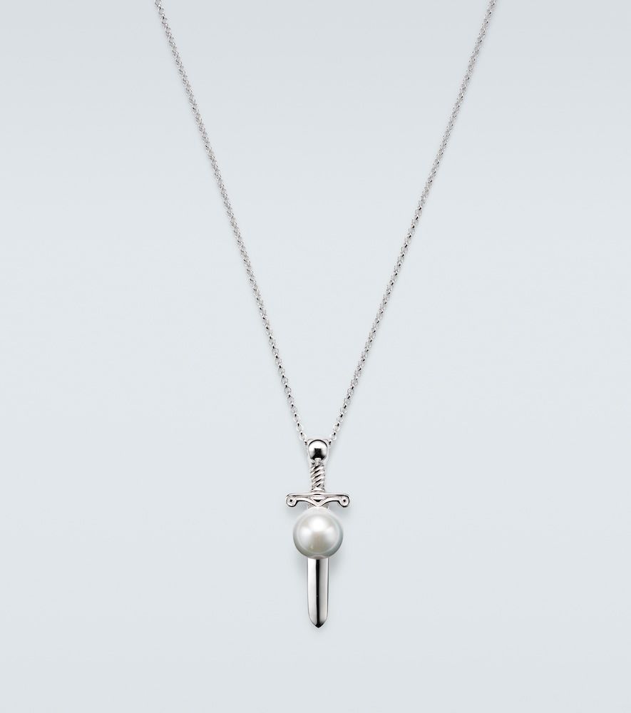 Collar de plata de ley (925) con perla - Mateo - Modalova