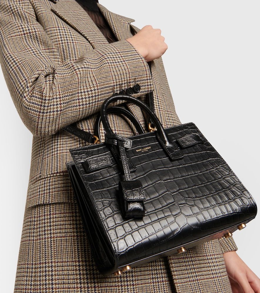 Tote Bag Sac De Jour Nano aus Leder - Saint Laurent - Modalova
