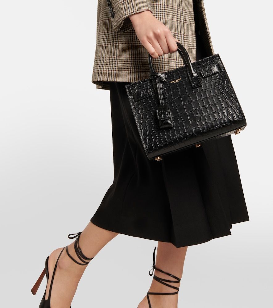 Tote Bag Sac De Jour Nano aus Leder - Saint Laurent - Modalova