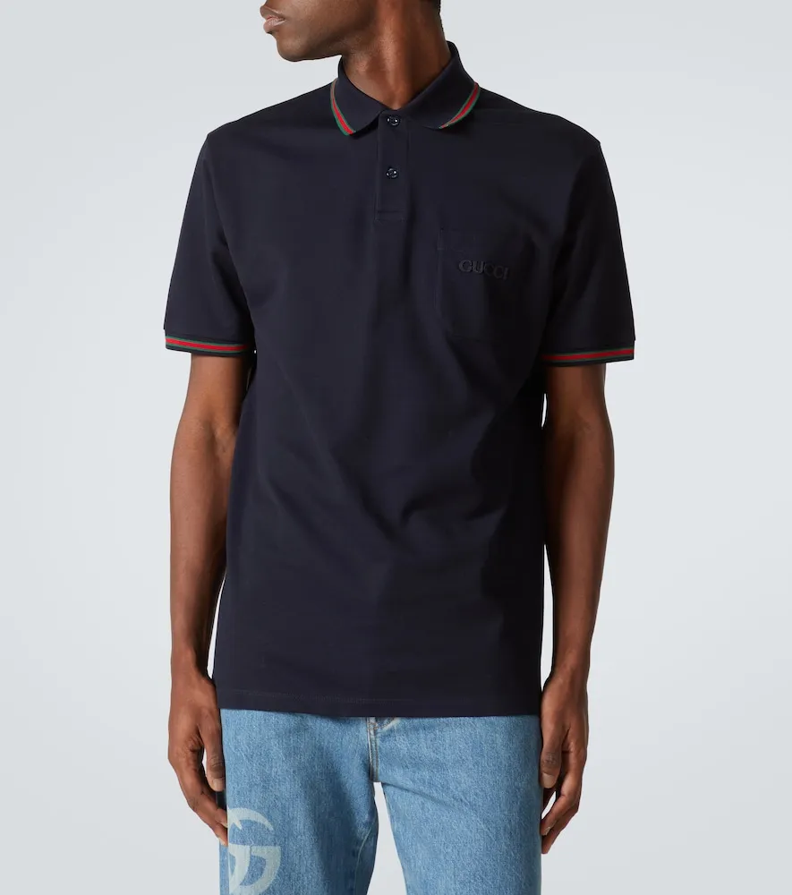 Gucci Polo GG de mezcla de algodón - Gucci - Modalova