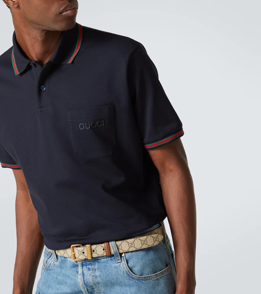 Gucci Polo GG de mezcla de algodón - Gucci - Modalova
