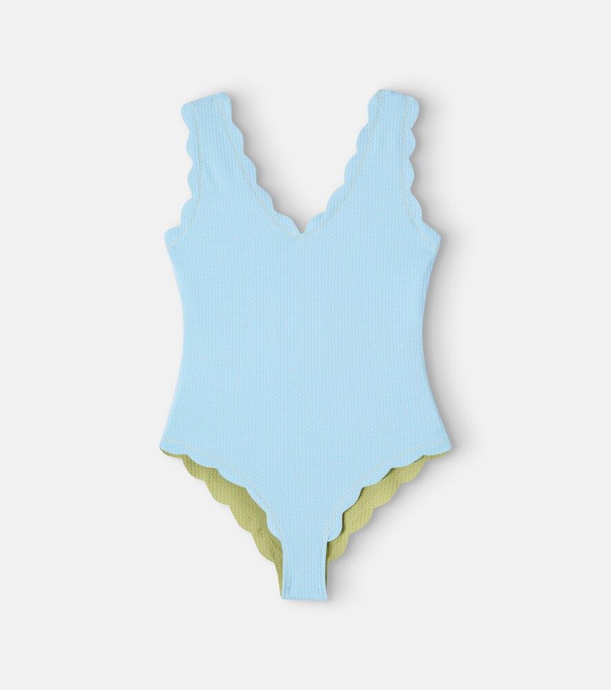 Bañador Charleston reversible festoneado - Marysia Bumby - Modalova