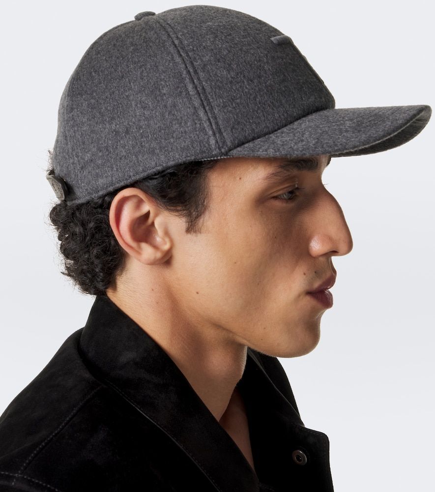 Gorra de béisbol de cachemir con logo - Tom Ford - Modalova