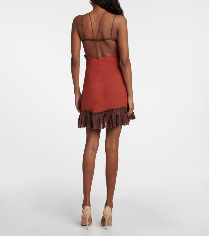 Miniabito in cotone con cut-out - Nensi Dojaka - Modalova