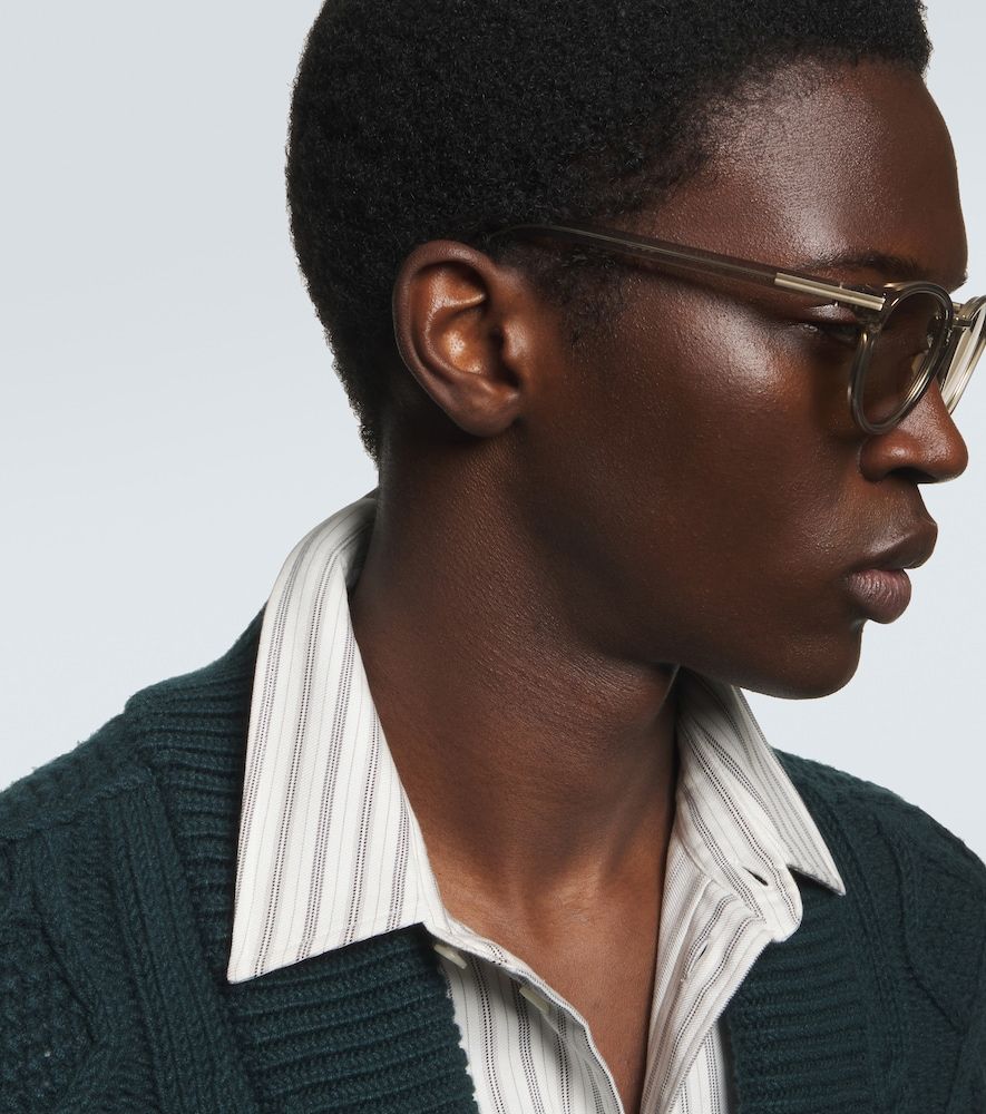 Zegna Runde Sonnenbrille - Zegna - Modalova