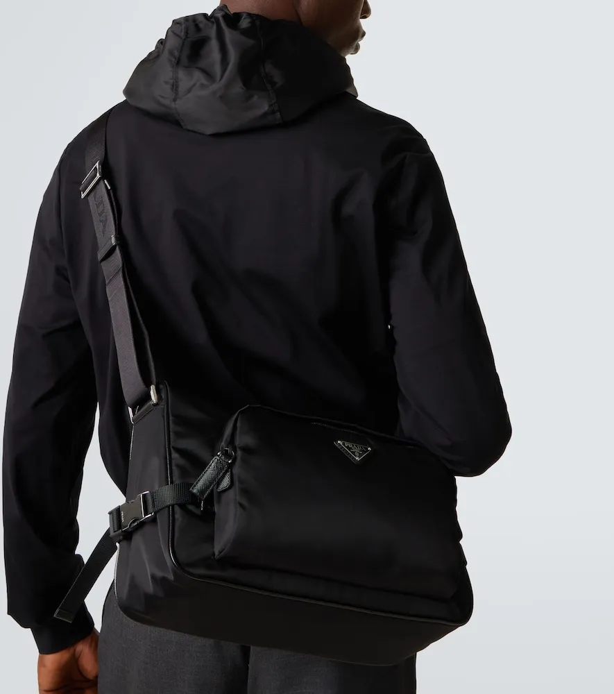 Bolso al hombro Large con piel - Prada - Modalova