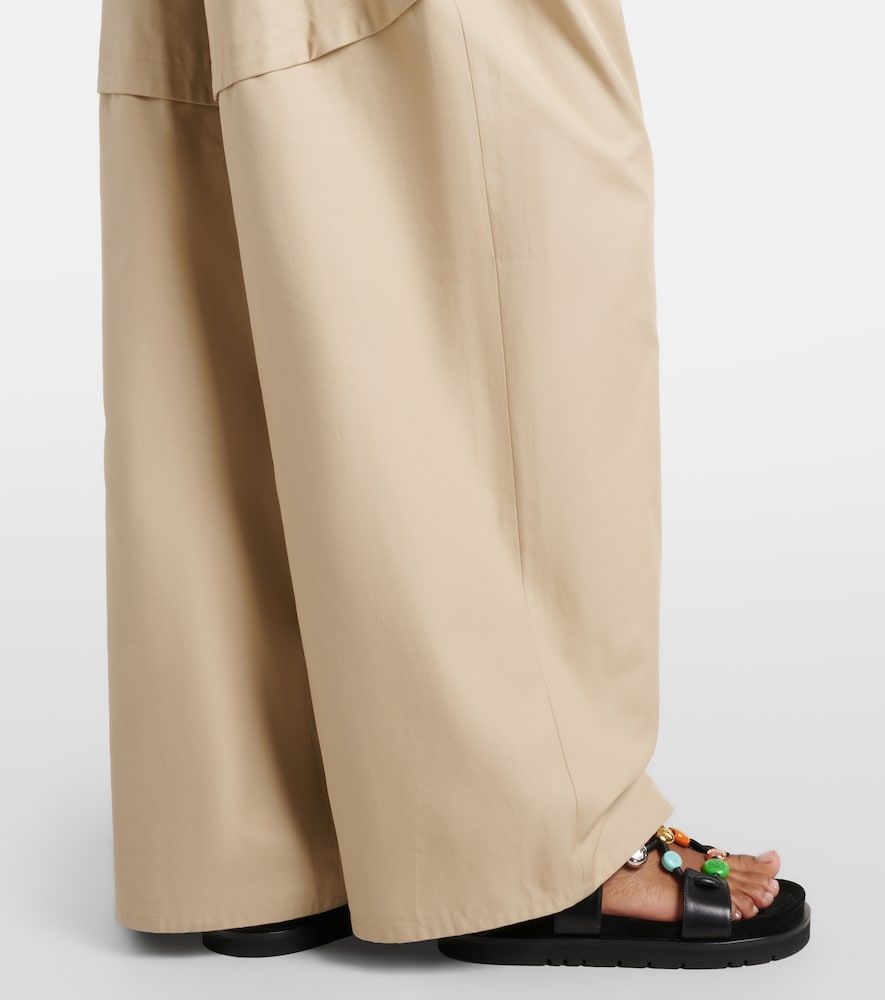 Paula's Ibiza cotton wide-leg pants - Loewe - Modalova
