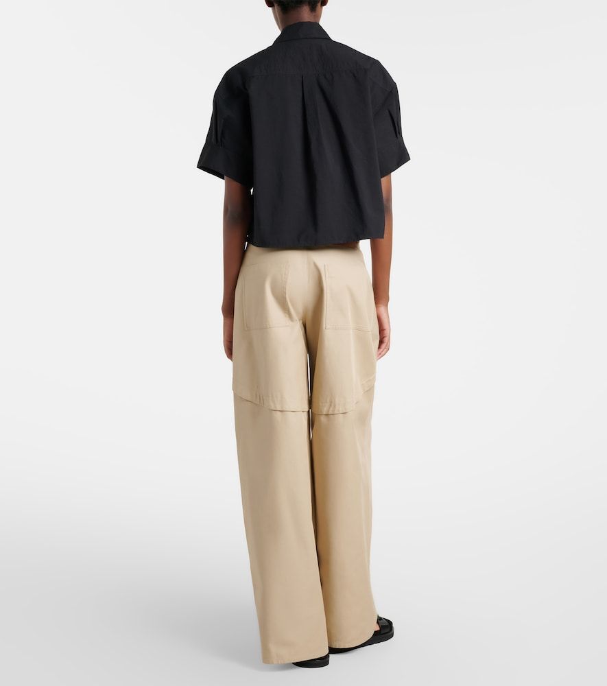 Paula's Ibiza cotton wide-leg pants - Loewe - Modalova