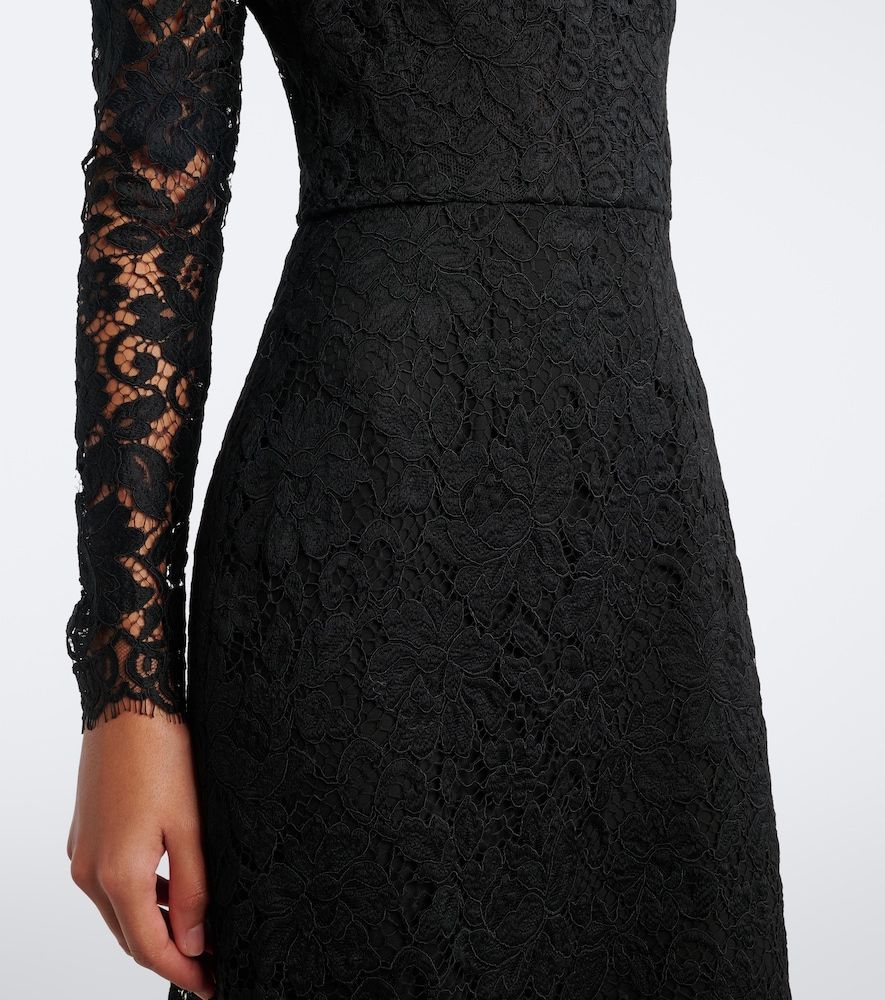 Lace cotton-blend bustier gown - Monique Lhuillier - Modalova