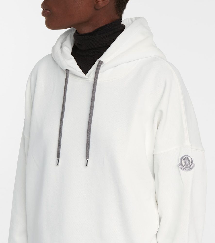 Hoodie aus einem Baumwollgemisch - Moncler - Modalova