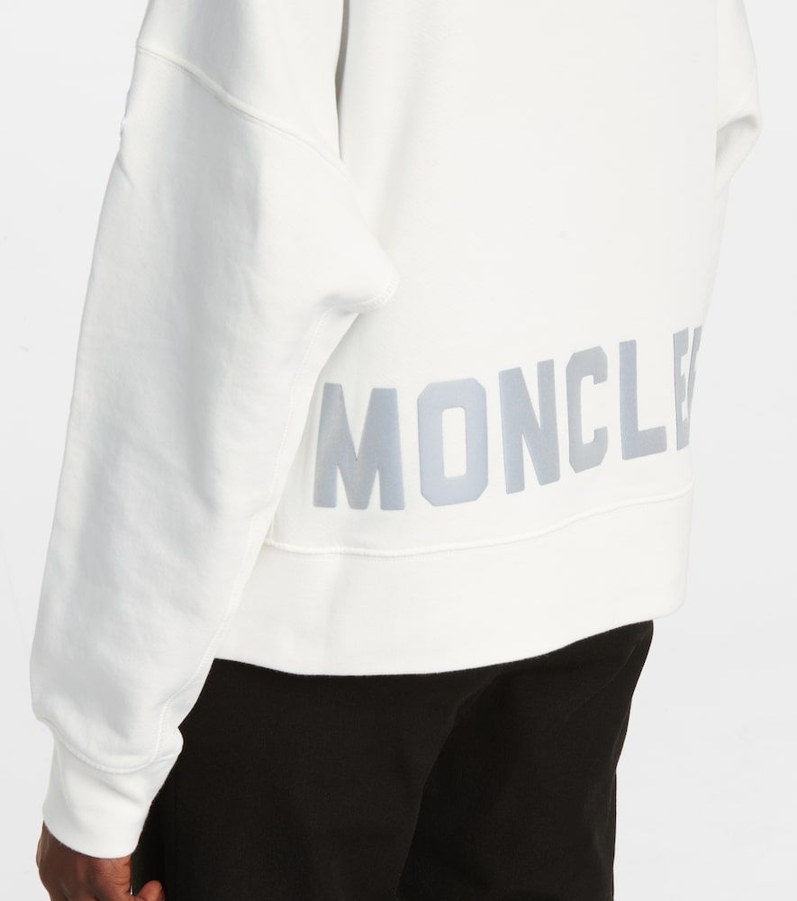 Hoodie aus einem Baumwollgemisch - Moncler - Modalova