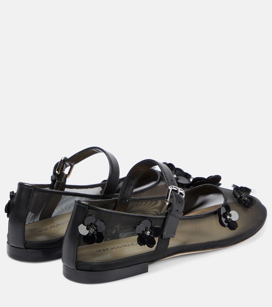 Ballerine Mary Jane con paillettes - Mach & Mach - Modalova
