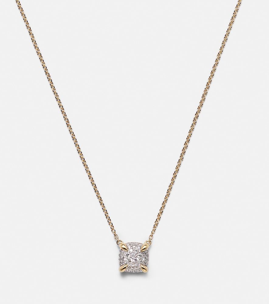 Collar Petite Chatelaine® de oro de 18 ct con diamantes - David Yurman - Modalova