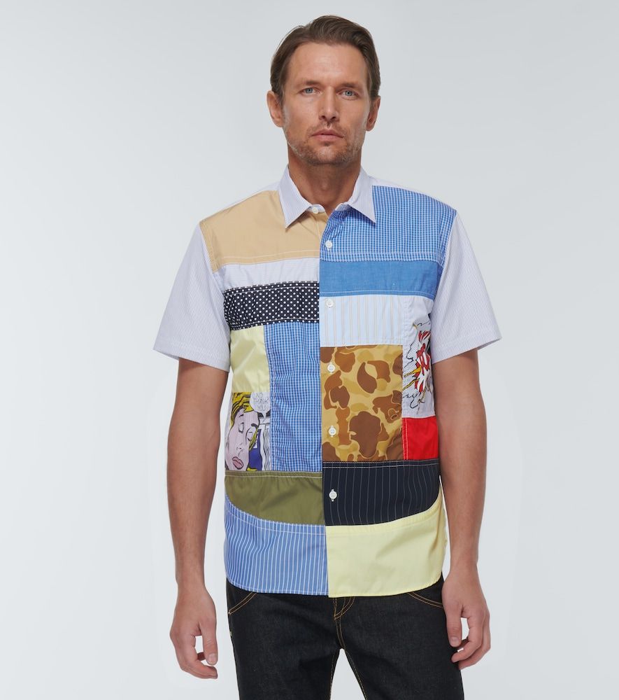 X Roy Lichtenstein camisa de algodón - Junya Watanabe - Modalova