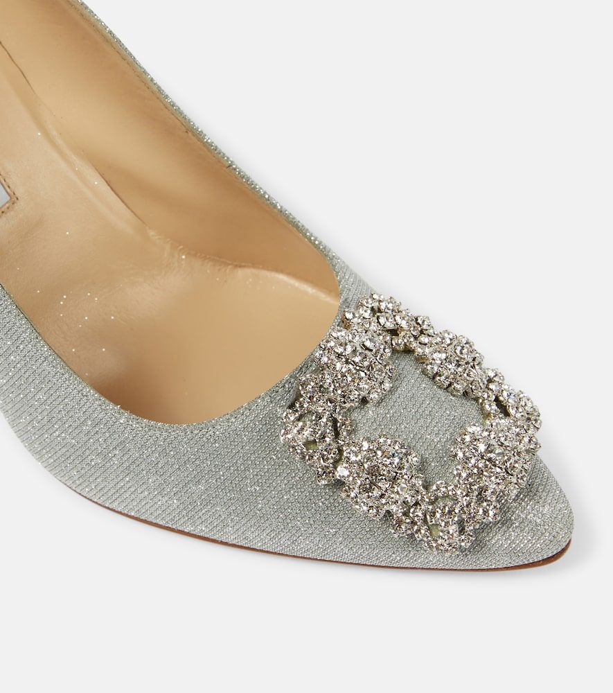 Pumps Hangisi 90 mit Kristallen - Manolo Blahnik - Modalova
