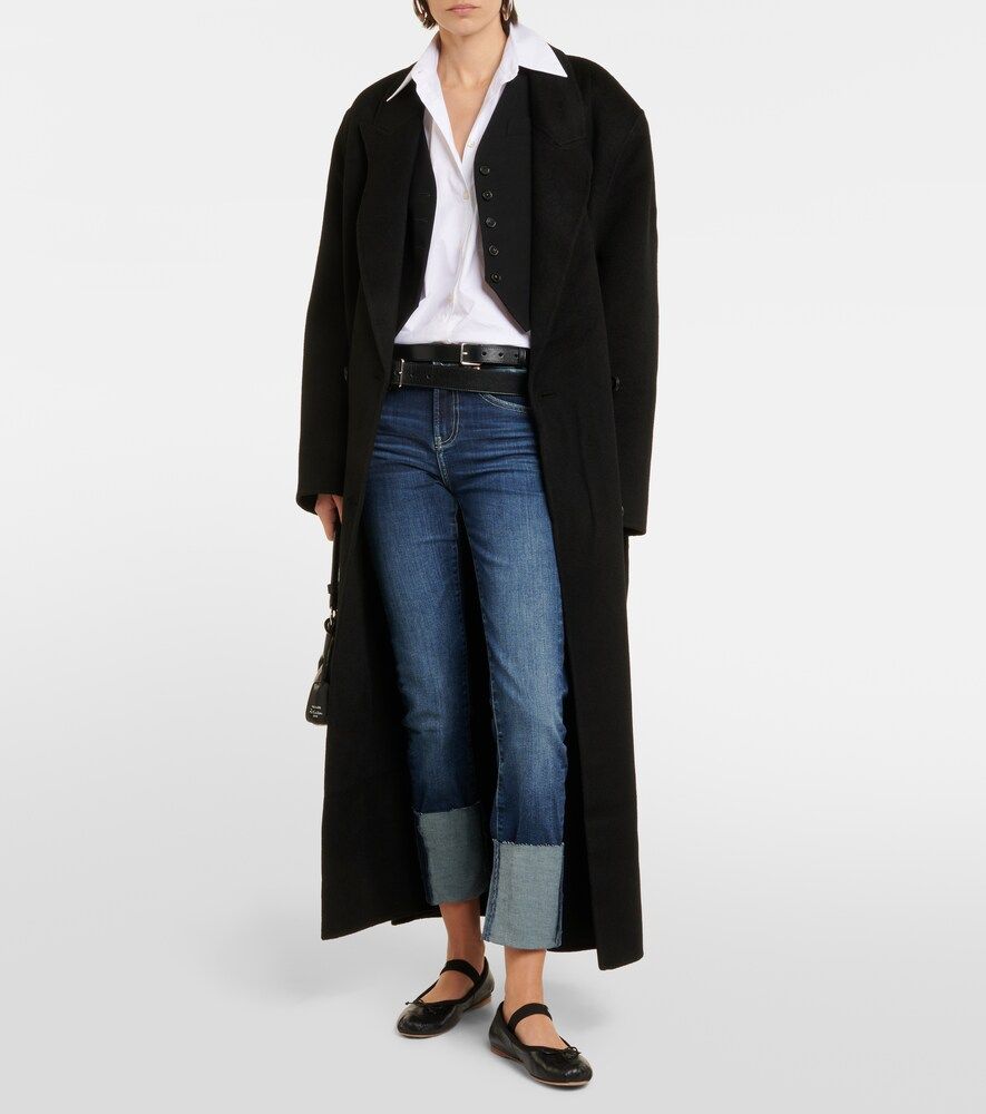 Slim Mid-Rise Jeans Girlfriend - AG Jeans - Modalova