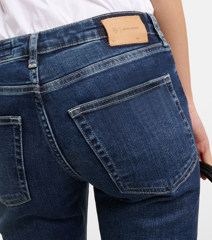Slim Mid-Rise Jeans Girlfriend - AG Jeans - Modalova