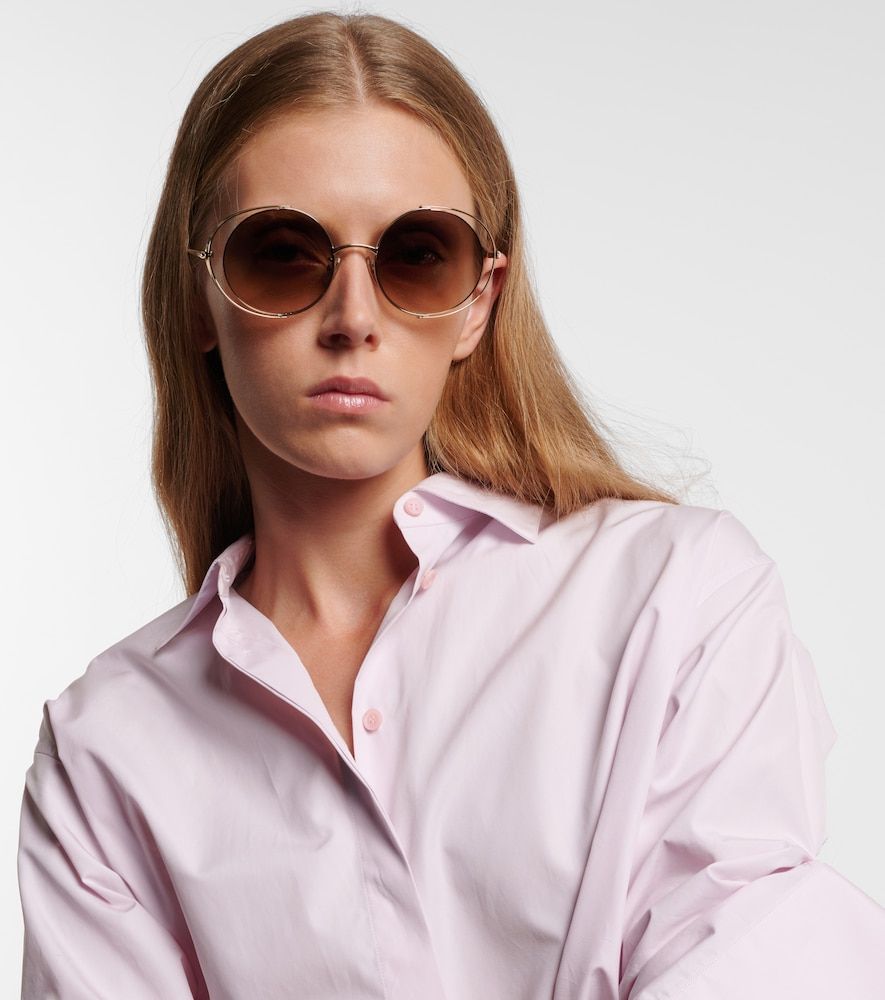 Loewe Runde Sonnenbrille Signature - Loewe - Modalova