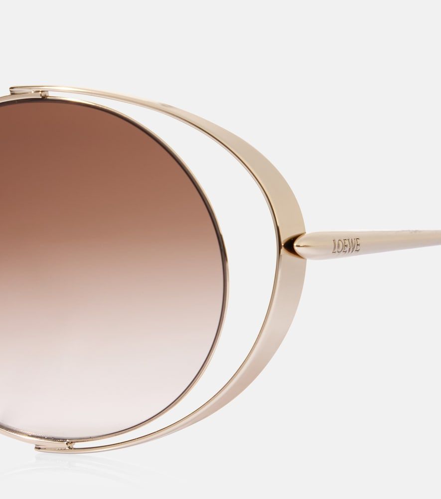 Loewe Runde Sonnenbrille Signature - Loewe - Modalova