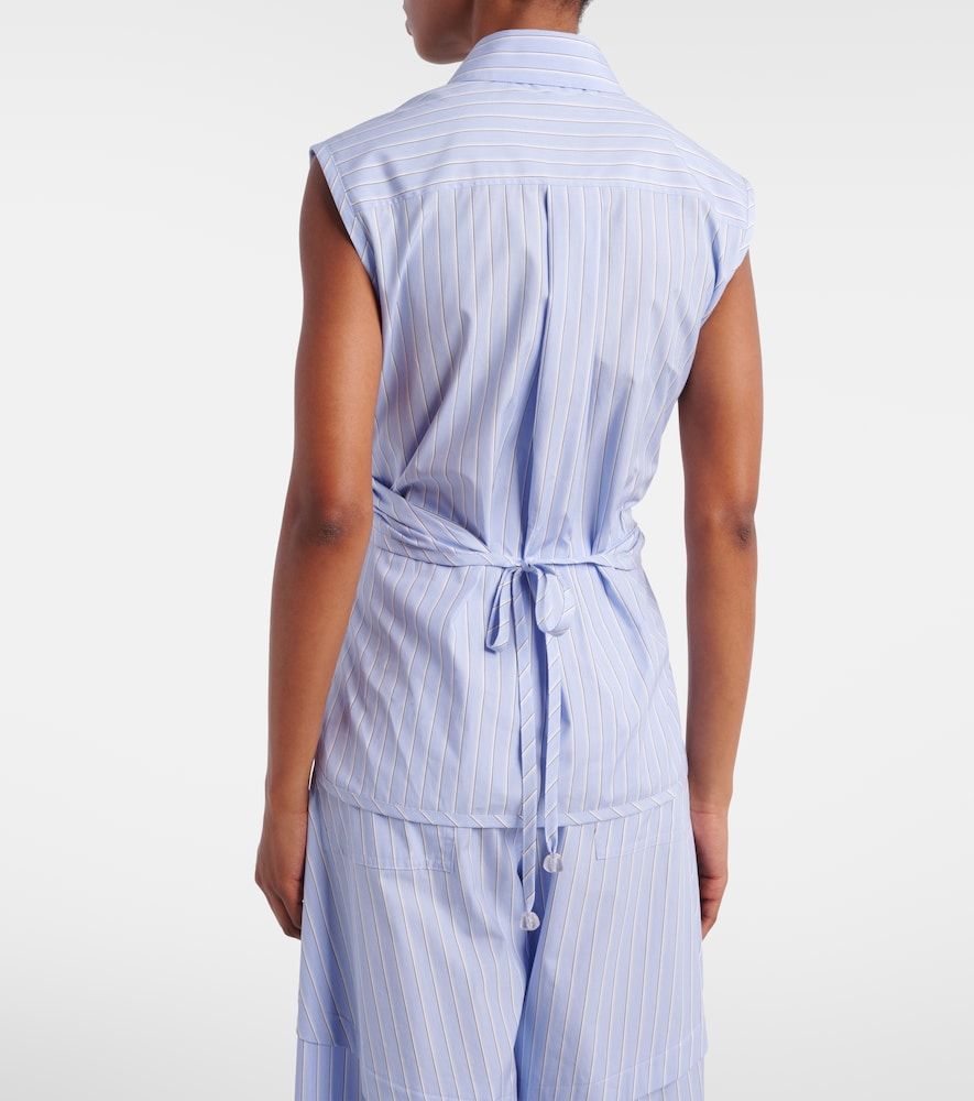 Camisa Paula's Ibiza de popelín de algodón a rayas - Loewe - Modalova