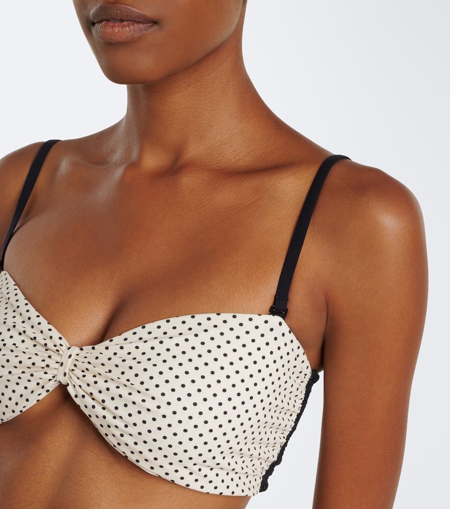 Bikini Delphine reversibile a pois - Hunza G - Modalova