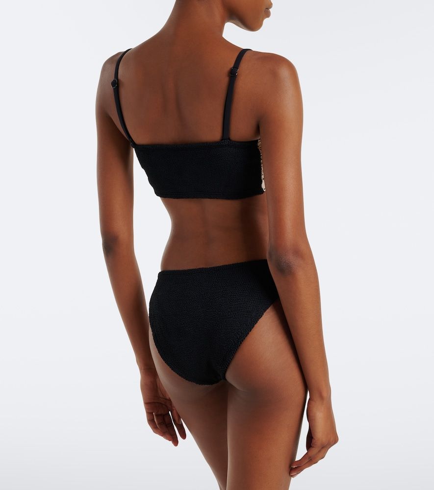 Bikini Delphine reversibile a pois - Hunza G - Modalova