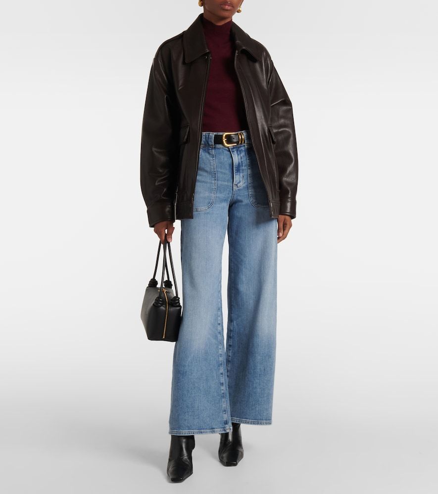 Jeans Modern Pocket a gamba larga e vita alta - Frame - Modalova