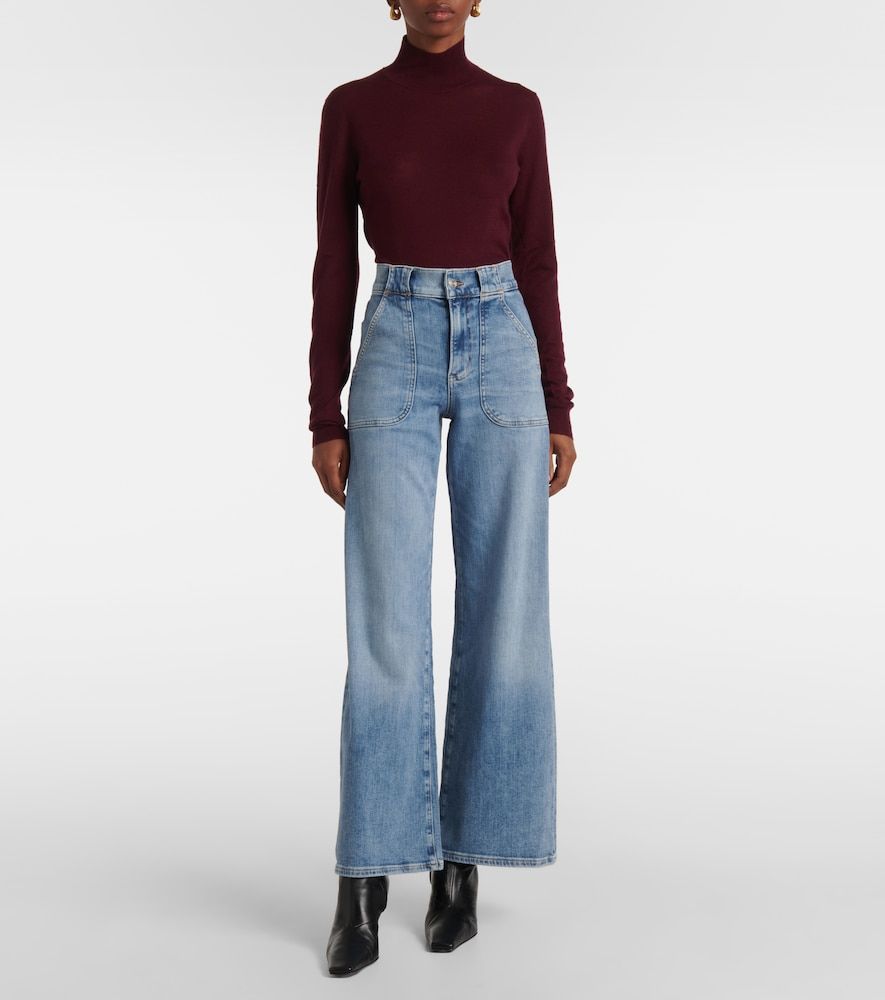 Wide-Leg High-Rise Jeans Modern Pocket - Frame - Modalova