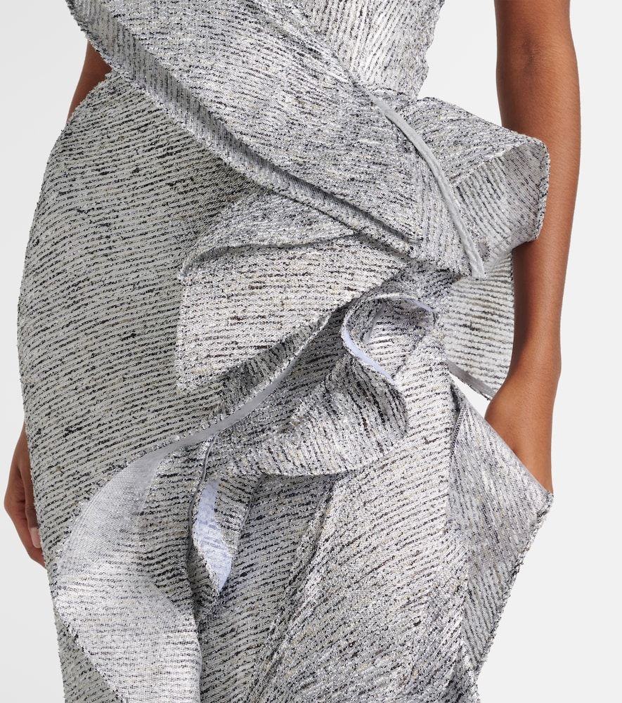 Satellite Wave ruffled gown - Maticevski - Modalova