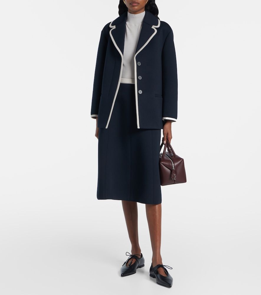 Single-breasted jersey blazer - 'S Max Mara - Modalova