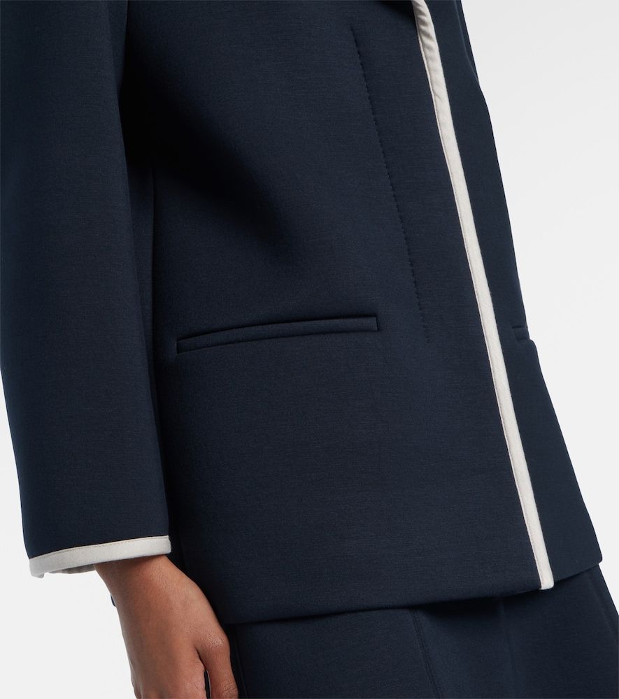 Single-breasted jersey blazer - 'S Max Mara - Modalova