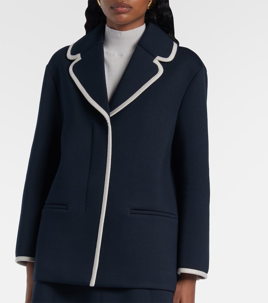 Single-breasted jersey blazer - 'S Max Mara - Modalova