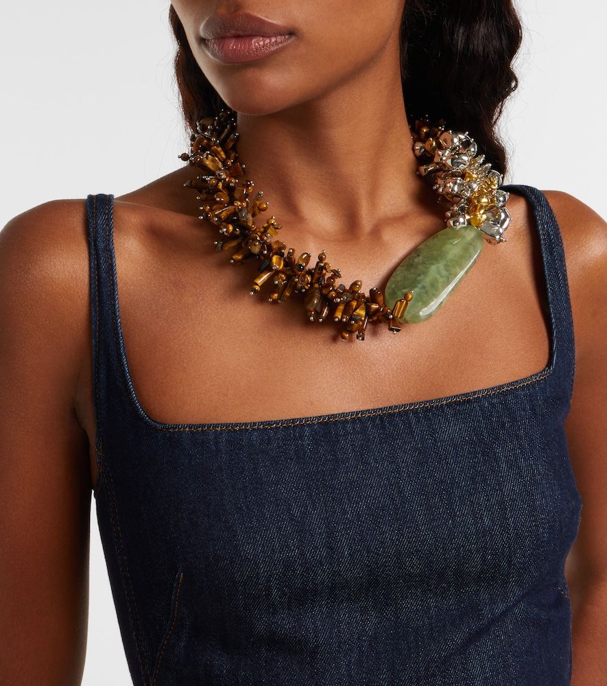 Dries Van Noten Abito midi in denim - Dries Van Noten - Modalova
