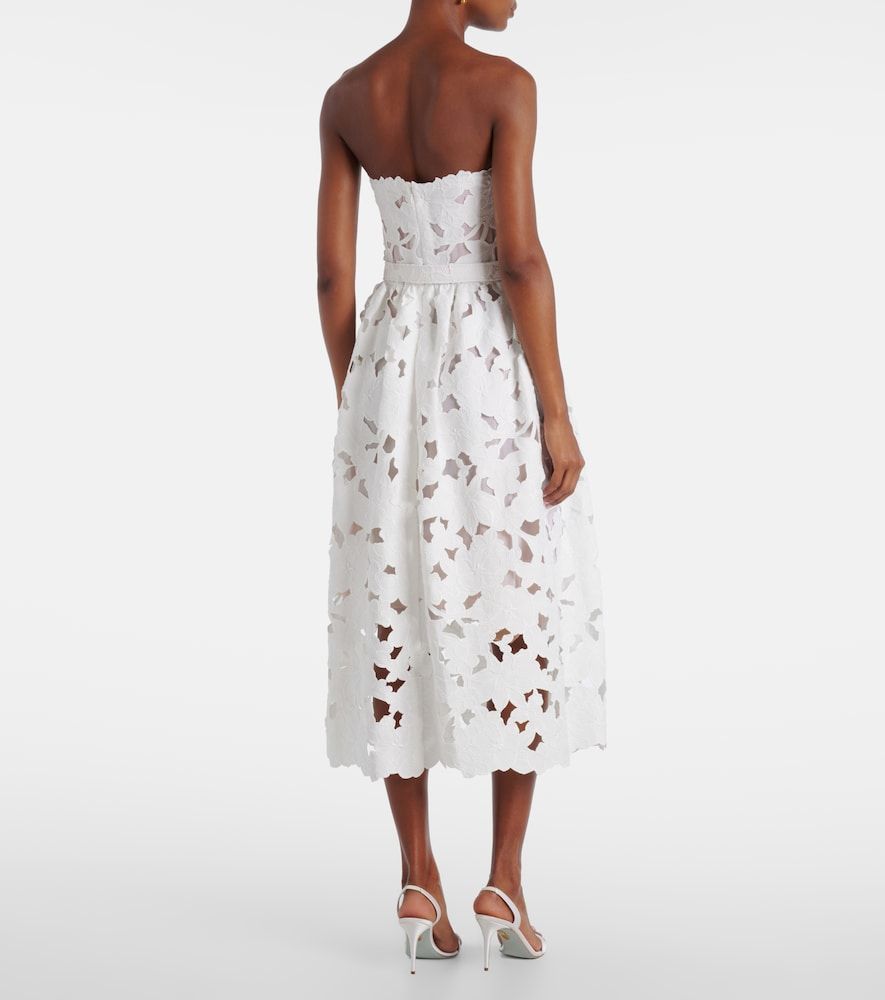 Lace bustier dress - Oscar de la Renta - Modalova