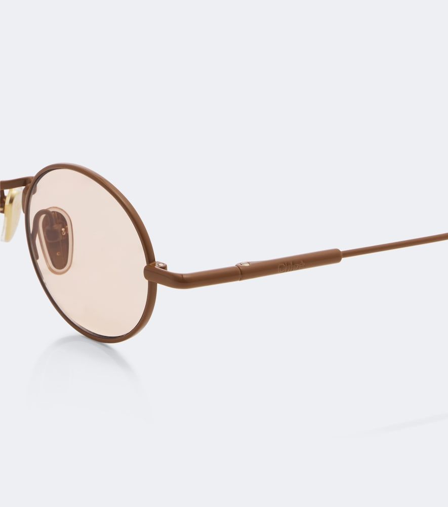 Chloé Runde Sonnenbrille - Chloe - Modalova
