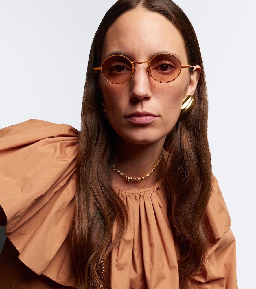 Chloé Runde Sonnenbrille - Chloe - Modalova